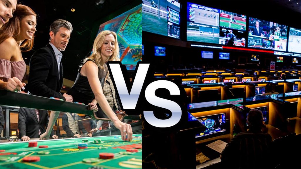 Sports betting or casino betting