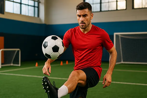 Gamer in sports campaign